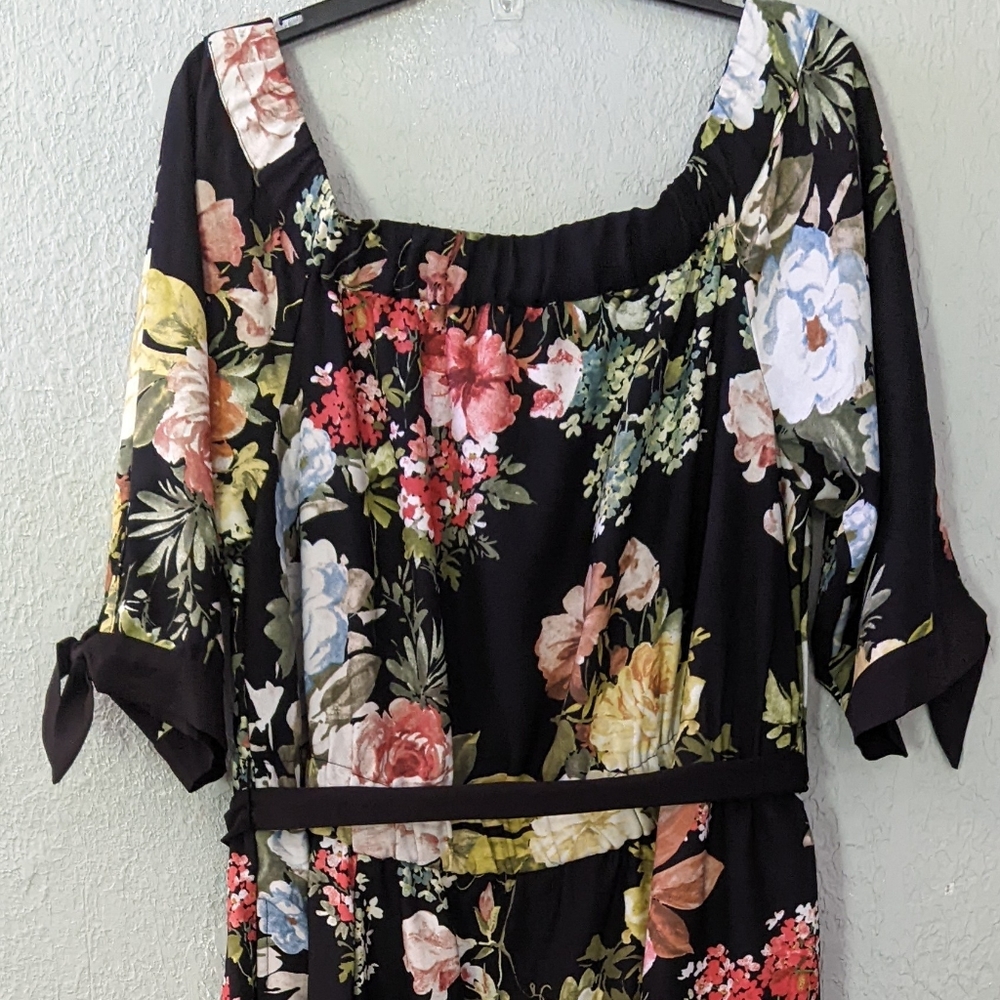 EShakti Floral Maxi Dress